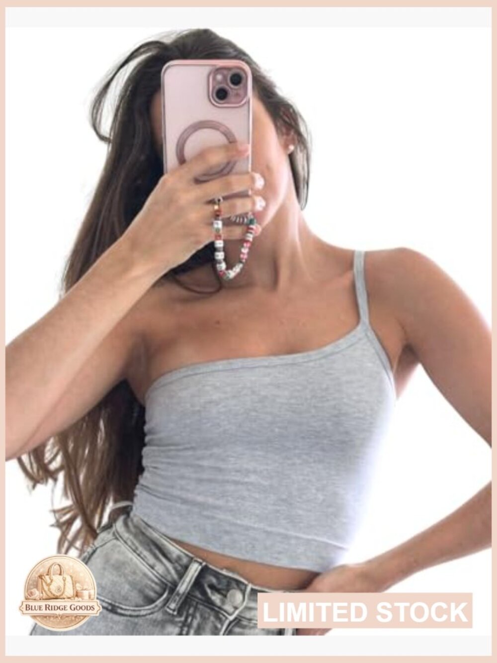 One Shoulder Crop Top Asymmetrical Sleeveless Tank Going Out Night Versatile - Picture 4 of 7